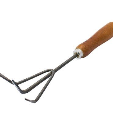 Wooden Handle Hand Cultivator Garden Tool