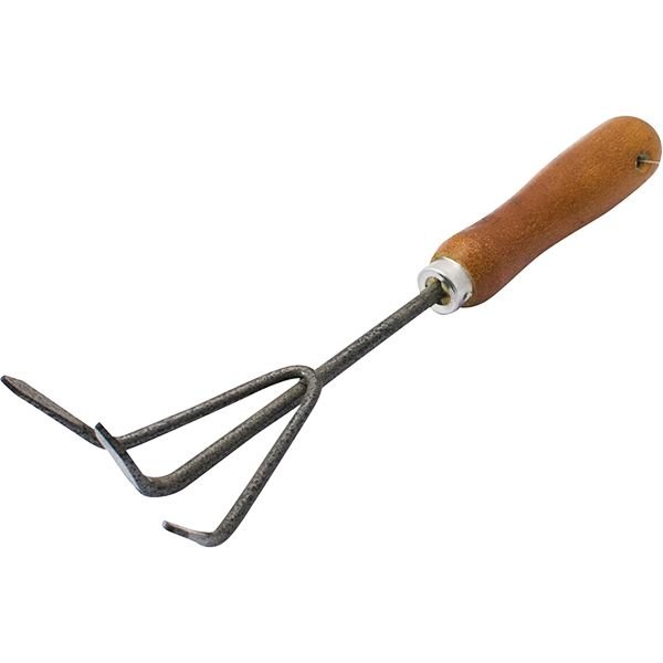 Wooden Handle Hand Cultivator Garden Tool