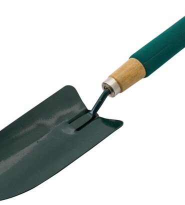 Wooden Handle Hand Trowel Garden Tool with foam handle